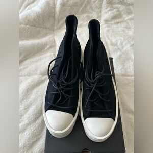 Womens Black High-Top converse